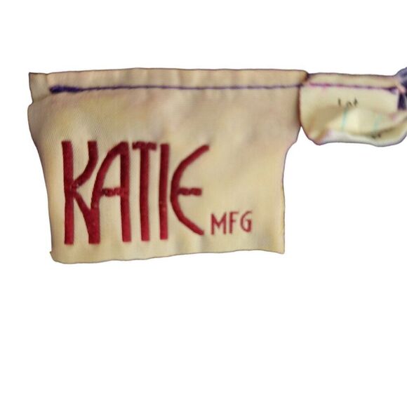 Vintage 80s Cap Sleeve Blouson Dress Womens Size 6 Royal Purple Paisley - Picture 5 of 7